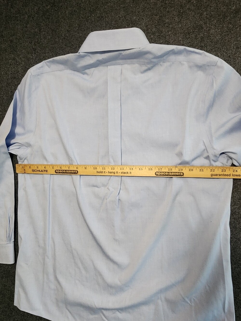 Brooks Brothers Pale Blue Button-Down  Slim Fit Dress Shirt - Picture 7 of 12